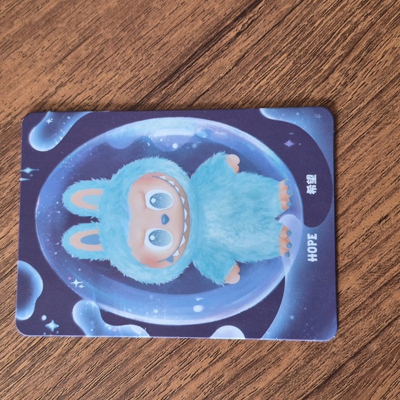 BIE Labubu "Hope" Plush Pendant 🩵 - Picture 2 of 10